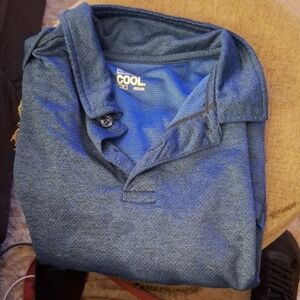 Cool Blue Men's Polo Shirt
